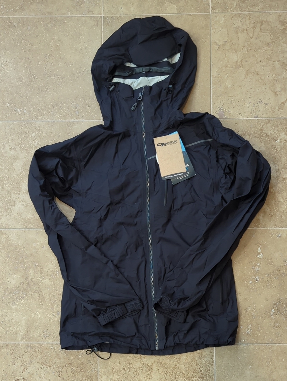 NWT Outdoor Research Black Interstellar Jacket - Men's Small